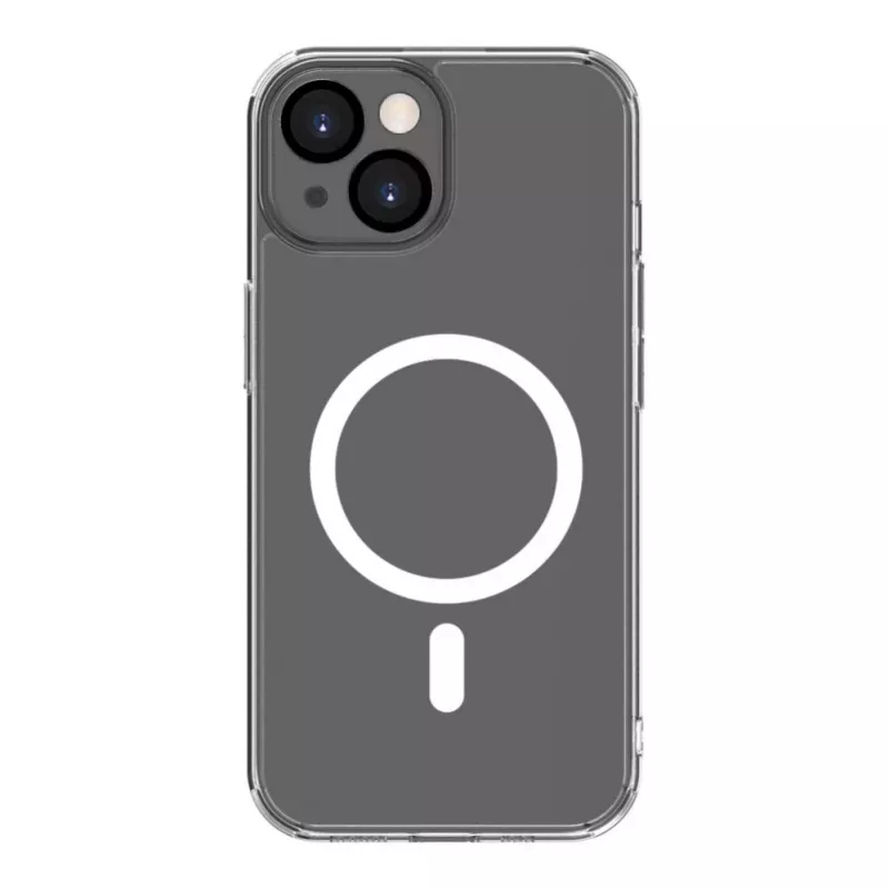 Evelatus Apple iPhone 15 Plus Clear Case With MagSafe and Camera Protection Transparent