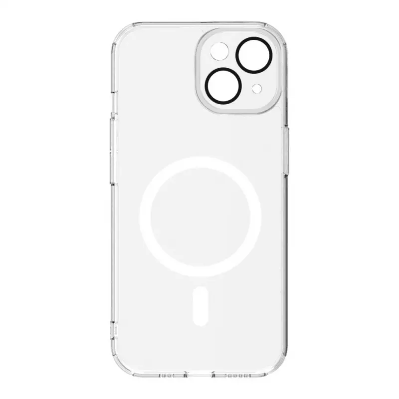 Evelatus Apple iPhone 15 Plus Clear Case With MagSafe and Camera Protection Transparent
