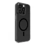 Evelatus Apple iPhone 15 Pro Max Clear Case With MagSafe and Camera Protection Transparent Black