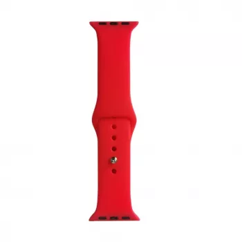 Evelatus Pasek Silikonowy Loop do Zegarka 38/40/41mm (132mm M/L) Czerwony