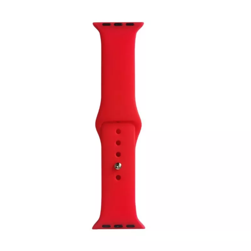 Evelatus Pasek Silikonowy Loop do Zegarka 38/40/41mm (132mm M/L) Czerwony
