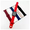 Evelatus Pasek Silikonowy Loop do Zegarka 38/40/41mm (132mm M/L) Czerwony