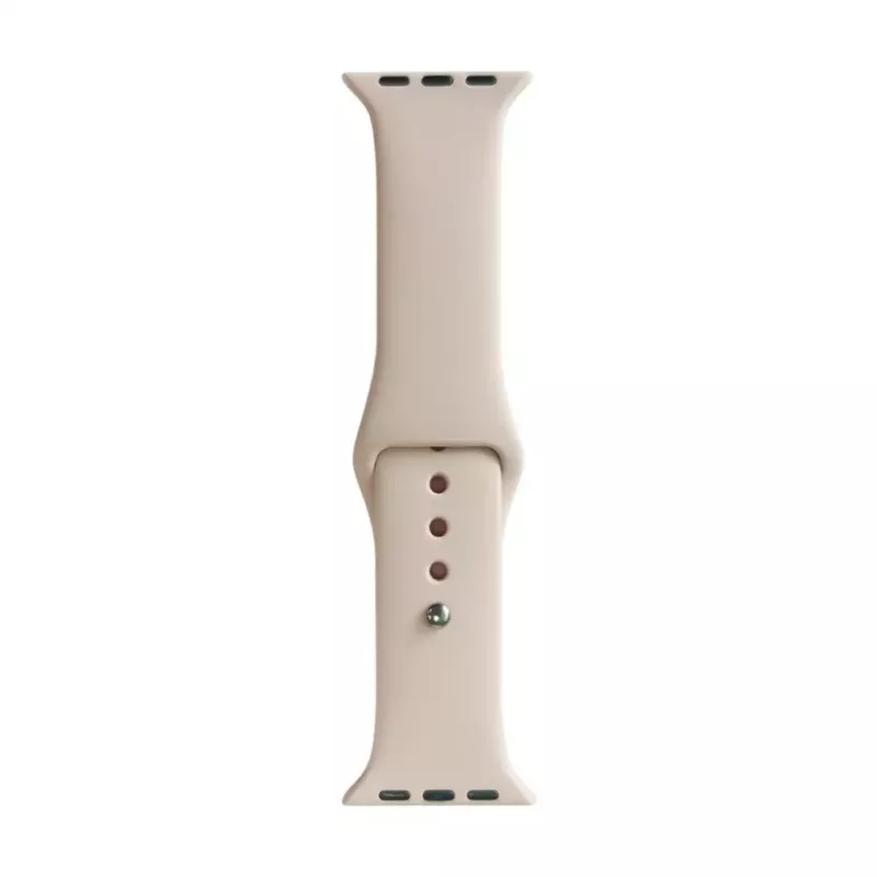Evelatus Pasek Silicone Solo Loop do Apple Watch 38/40/41mm (132mm M/L) Pink Sand