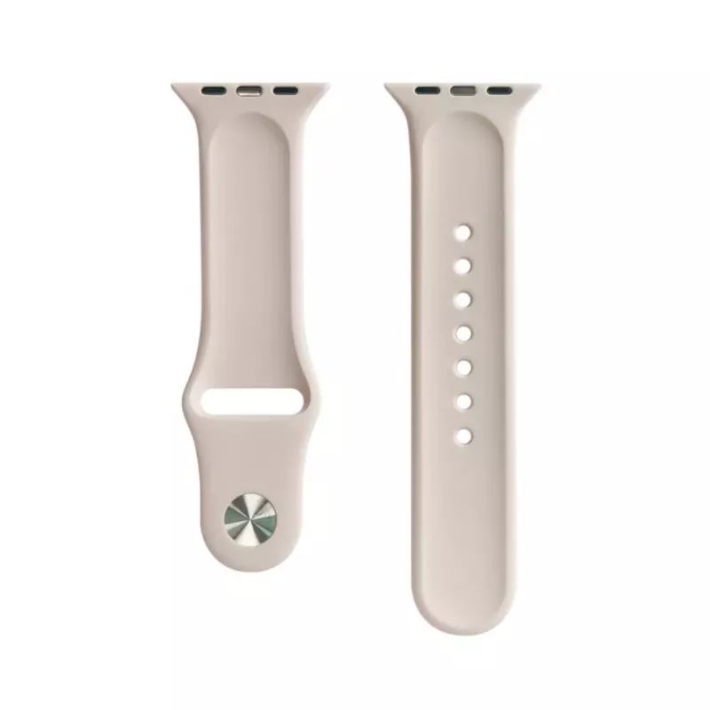 Evelatus Pasek Silicone Solo Loop do Apple Watch 38/40/41mm (132mm M/L) Pink Sand