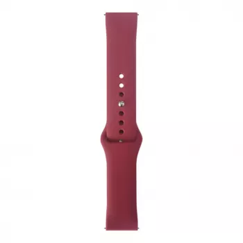 Evelatus Pasek do zegarka Silikonowy Loop 22mm (130mm M/L) Śliwkowy
