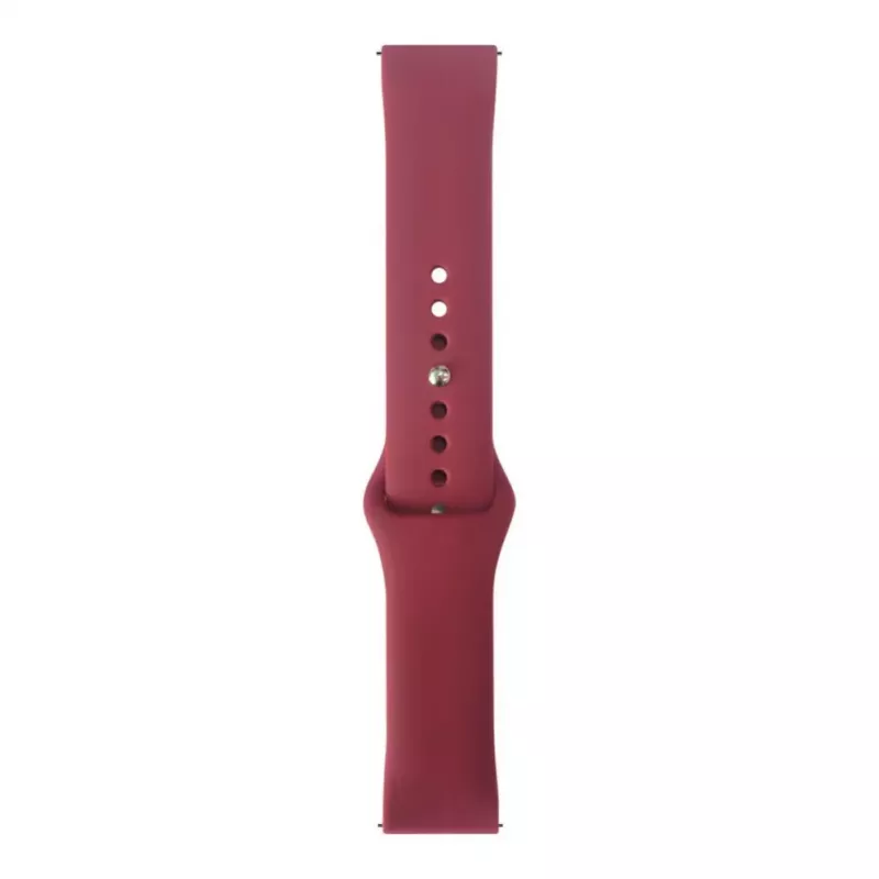 Evelatus Pasek do zegarka Silikonowy Loop 22mm (130mm M/L) Śliwkowy