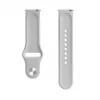 Pasek Evelatus Silicone Loop 22mm (130mm M/L) Srebrny