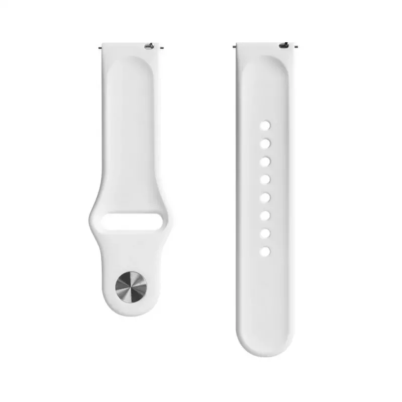 Pasek Evelatus Silicone Loop 22mm (130mm M/L) Biały