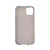 Evelatus Apple iPhone 15 Silikonowe Etui Wielokolorowe Niebieski Różowy