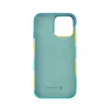 Evelatus Apple iPhone 15 Pro Silicone Case Multi-Colored Yellow Green