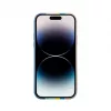 Evelatus Apple iPhone 15 Pro Max Silikonowe Etui Wielokolorowe Niebiesko-Różowe