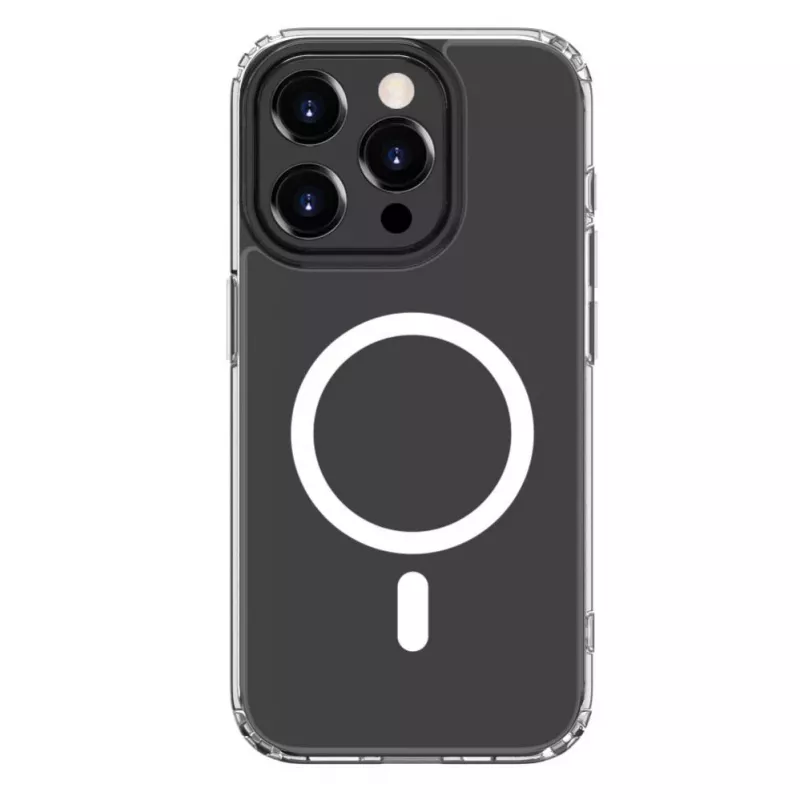 Evelatus Apple iPhone 15 Pro Max Clear Case with MagSafe Transparent
