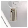 iLike Apple iPhone 15 Pro Diamonds and Leather Case White