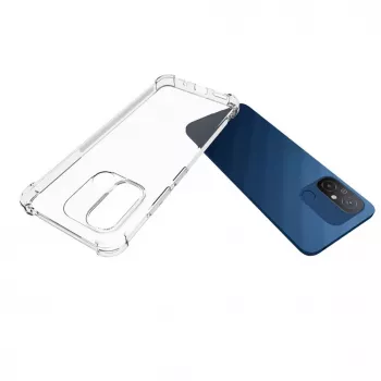Evelatus Xiaomi Redmi 12C Military Shockproof Silicone Case Transparent