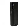 iLike Samsung Galaxy A14 5G Silikonowe etui z podstawką Czarny