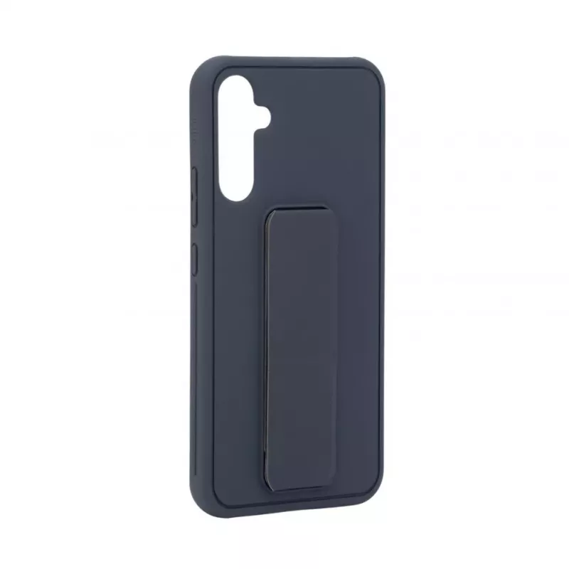 iLike Samsung Galaxy A34 5G Silikonowe etui z podstawką Niebieski