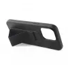 iLike Apple iPhone 14 Silicone Case with Stand Black