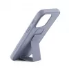 iLike Apple iPhone 15 Silicone Case with Stand Purple