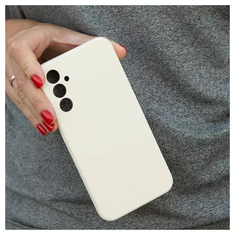 Evelatus Samsung Galaxy A34 5G Premium Soft Touch Silicone Case Beige