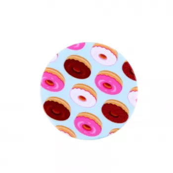 iLike Universal Pop Holder Donats - Uchwyt i Podstawka do Telefonu, Wielokolorowy