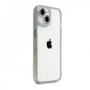 iLike Apple iPhone 15 Pro Stars Lens Acrylic Cover White