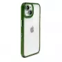 iLike Apple iPhone 15 Pro Max Stars Lens Acrylic Cover Green