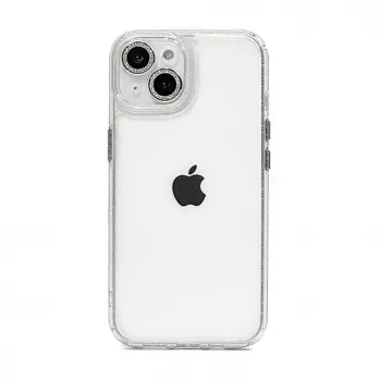 iLike Apple iPhone 15 Pro Max STARS LENS ACRYLIC COVER White