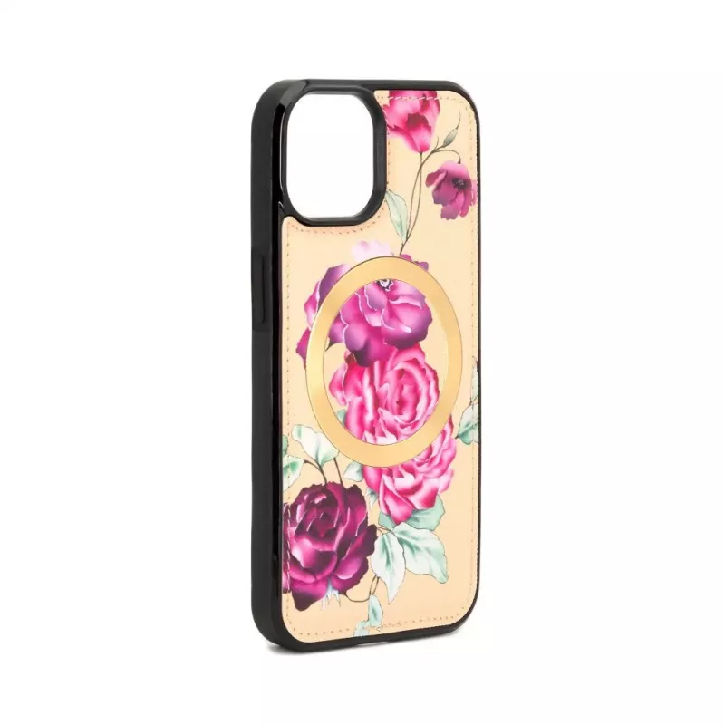 Evelatus Apple iPhone 14 Wallet and Slim Cover Case Beige