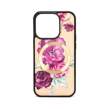 Evelatus Apple iPhone 15 Pro Max Portfel i Cienkie Etui Okładkowe Beżowy