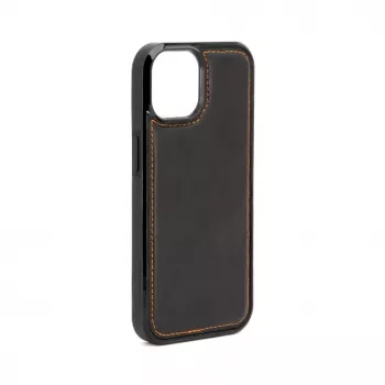Evelatus Apple iPhone 15 Magnet Zip Pocket Case Zipper Design Czarny
