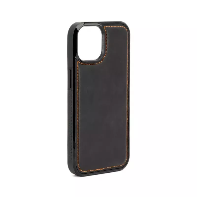Evelatus Apple iPhone 15 Magnet Zip Pocket Case Zipper Design Czarny