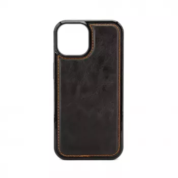 Evelatus Apple iPhone 15 Magnet Zip Pocket Case Zipper Design Czarny