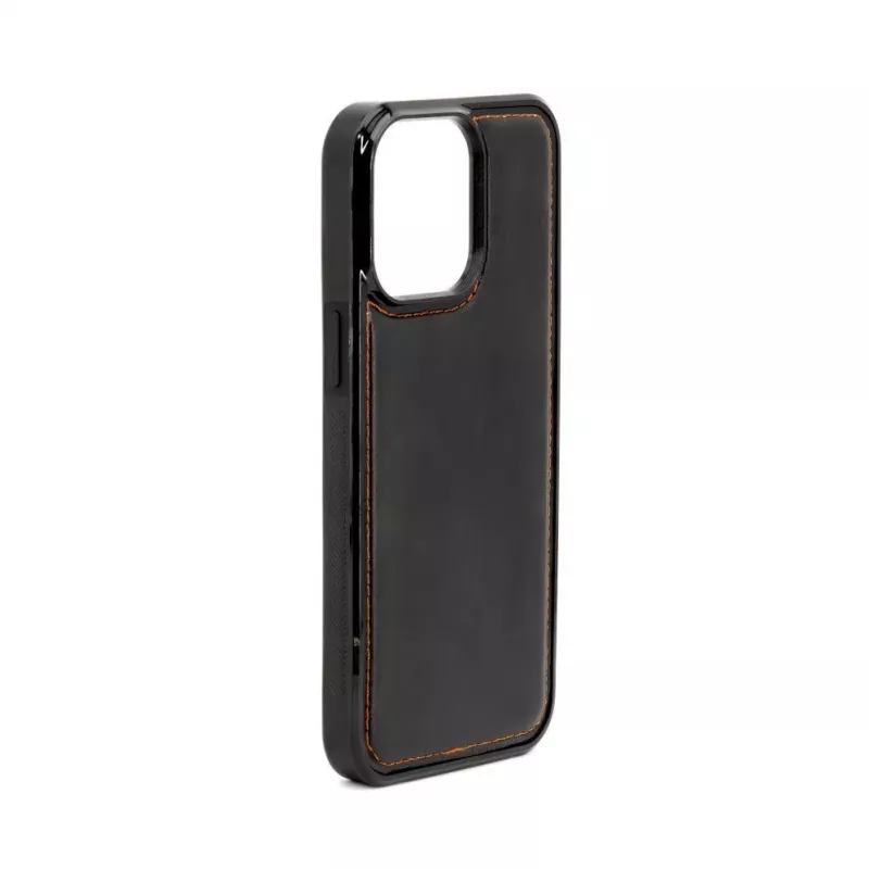 Evelatus Apple iPhone 15 Pro Max Magnetic Zip Pocket Case z zamkiem błyskawicznym - Czarny