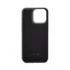 Evelatus Apple iPhone 15 Pro Etui Skórzane Zamek Wzór Kwiatowy Czarny