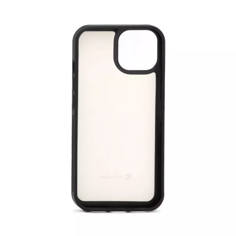 Evelatus Apple iPhone 14 Etui Skórzane z Zamkiem Wzór Kwiatowy Biały