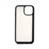 Evelatus Apple iPhone 15 Leather Case Zipper Design Flower White