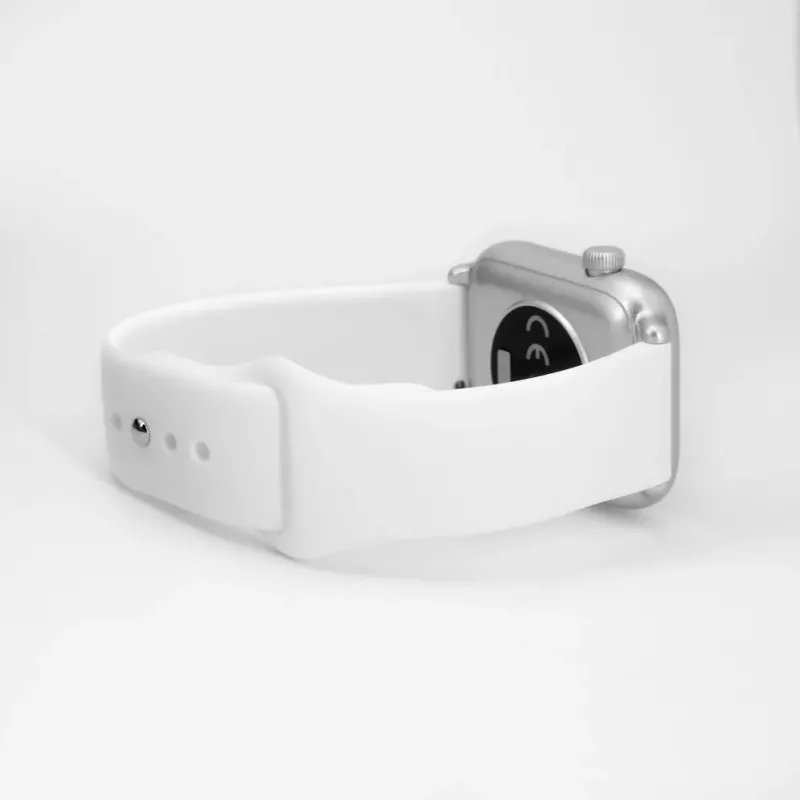 Connect 20mm Silicone Loop Watch Strap (130mm M/L) White
