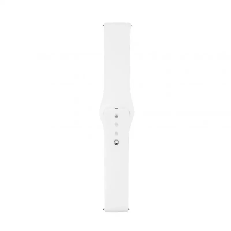 Connect 22mm Silicone Loop Watch Strap (130mm M/L) White