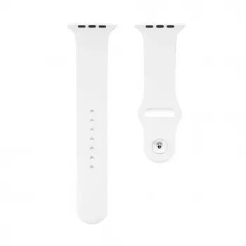 Connect Watch 38/40/41mm Silikonowy Pasek Sportowy (110mm S/M) Biały