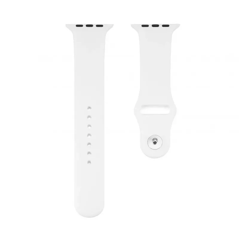 Connect Watch 42/44/45mm Silicone Loop Watch Strap (S/M 110mm) White