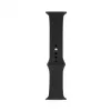 Connect Watch 42/44/45mm Silicone Loop Watch Strap (140mm M/L) Black