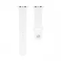 Connect Watch 42/44/45mm Silicone Loop Watch Strap (140mm M/L) White