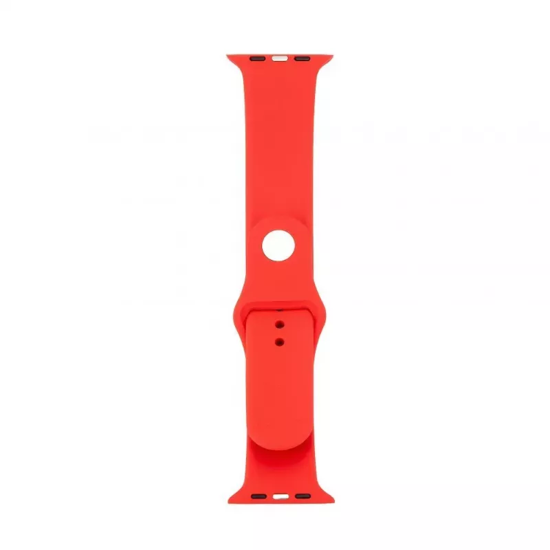 Connect Watch 42/44/45mm Silicone Loop Watch Strap (140mm M/L) Red