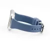 Connect 20mm T-buckle Silicone Loop Watch Strap (130mm M/L) Blue