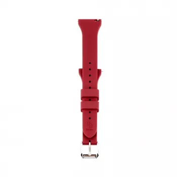 Connect 22mm Pasek do zegarka Silikonowy z klamrą T (130mm M/L) Śliwkowy