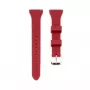 Connect 22mm Pasek do zegarka Silikonowy z klamrą T (130mm M/L) Śliwkowy