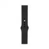 Connect 22mm Silikonowy Pasek do Zegarka Loop (S/M 110mm) Czarny