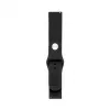 Connect 22mm Silikonowy Pasek do Zegarka Loop (S/M 110mm) Czarny