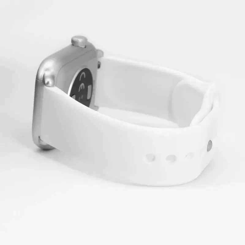 Connect 22mm Silicone Loop Watch Strap (S/M 110mm) White