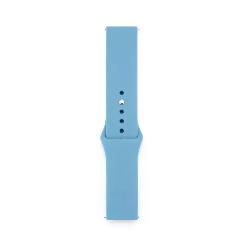 Connect 22mm Silicone Loop Watch Strap (S/M 110mm) Blue
